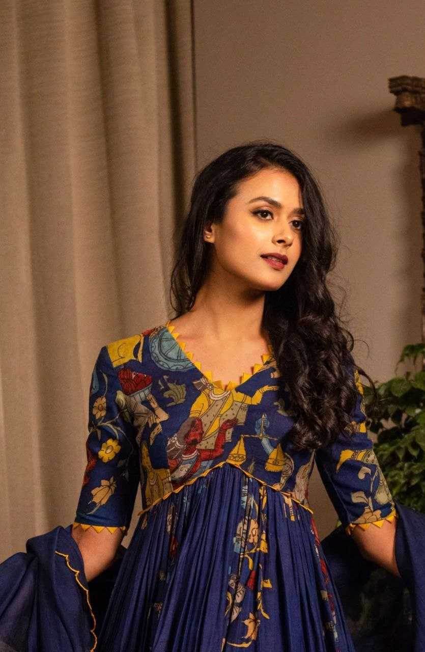 Chinon Silk Kurti - MYLUXURY LANE ENTERPRISE